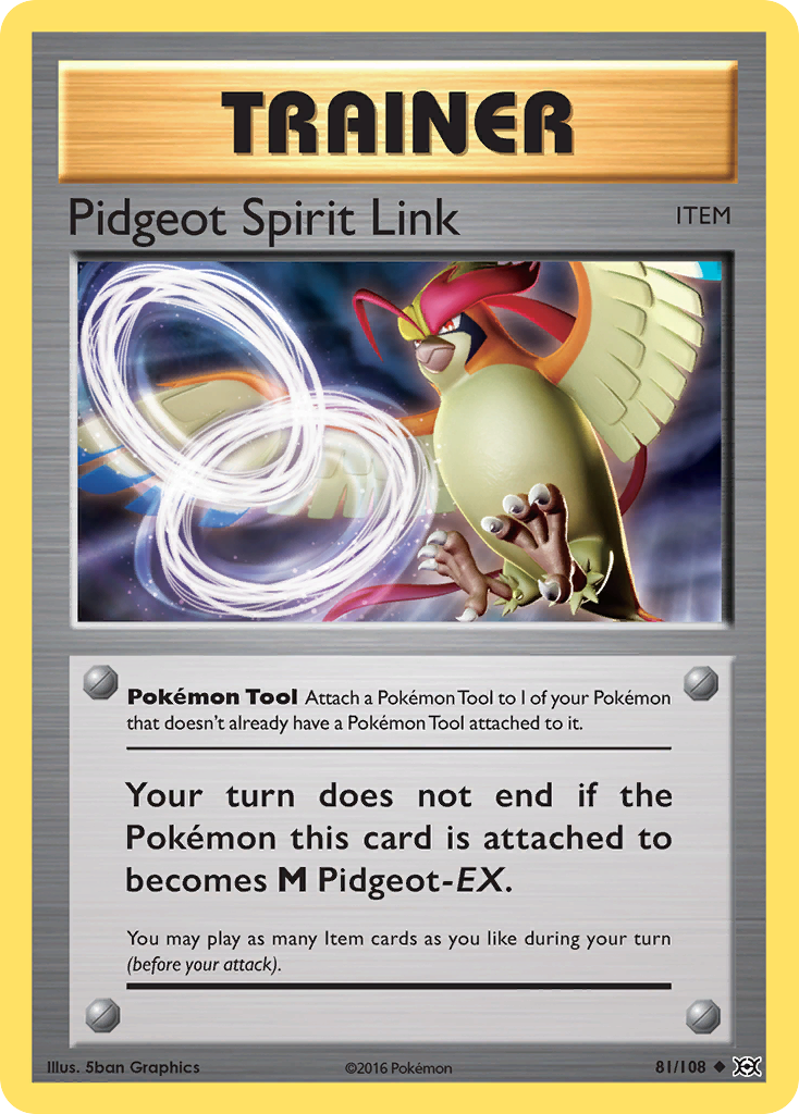 Pidgeot Spirit Link – Evolutions