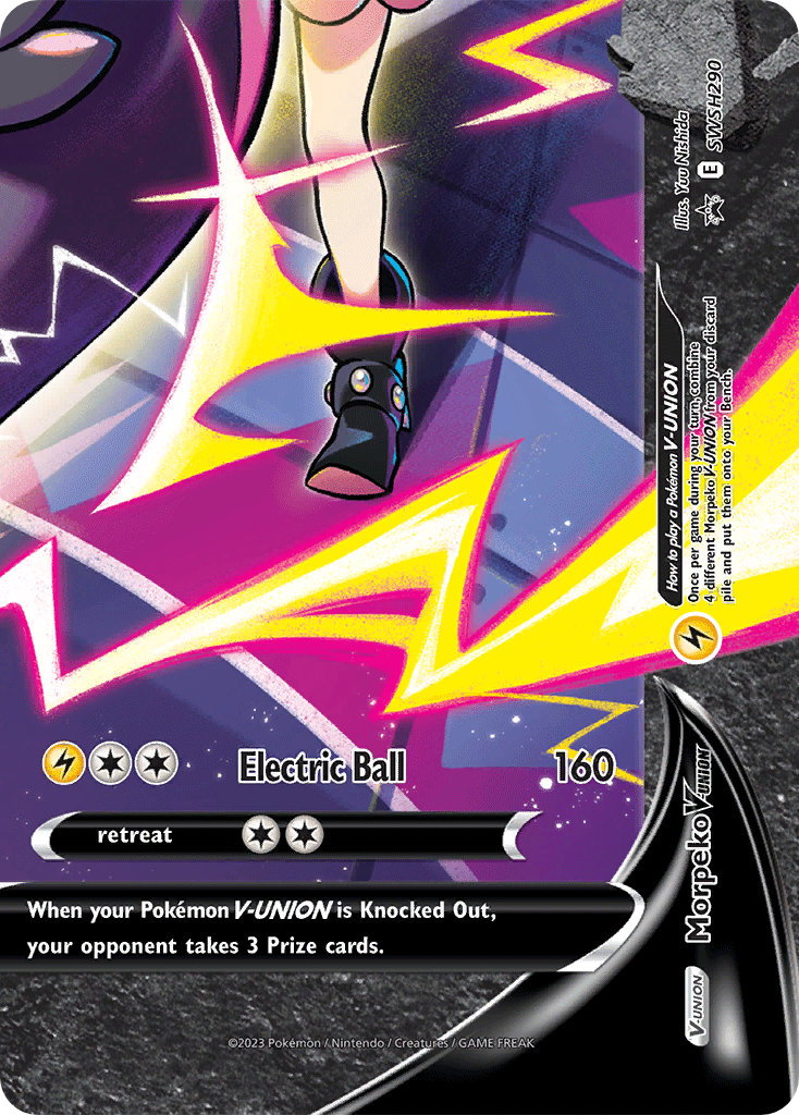 Morpeko V-UNION – SWSH Black Star Promos