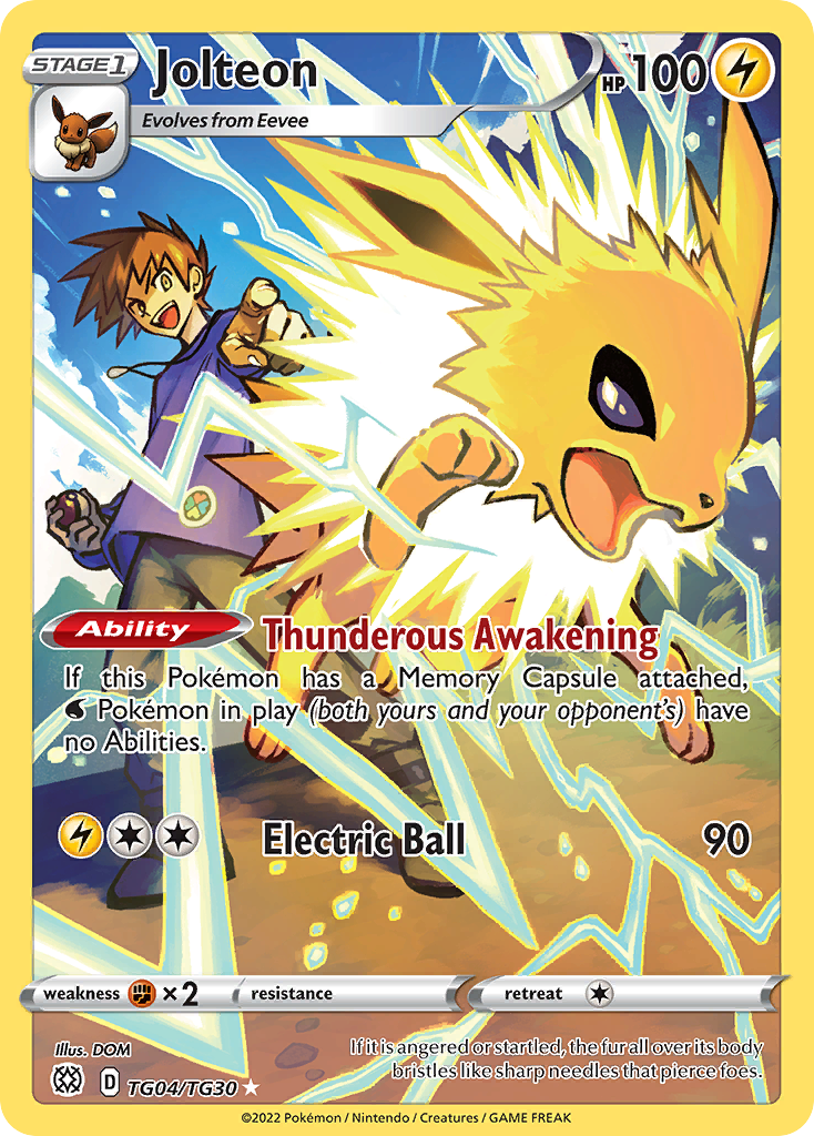 Jolteon – Brilliant Stars Trainer Gallery