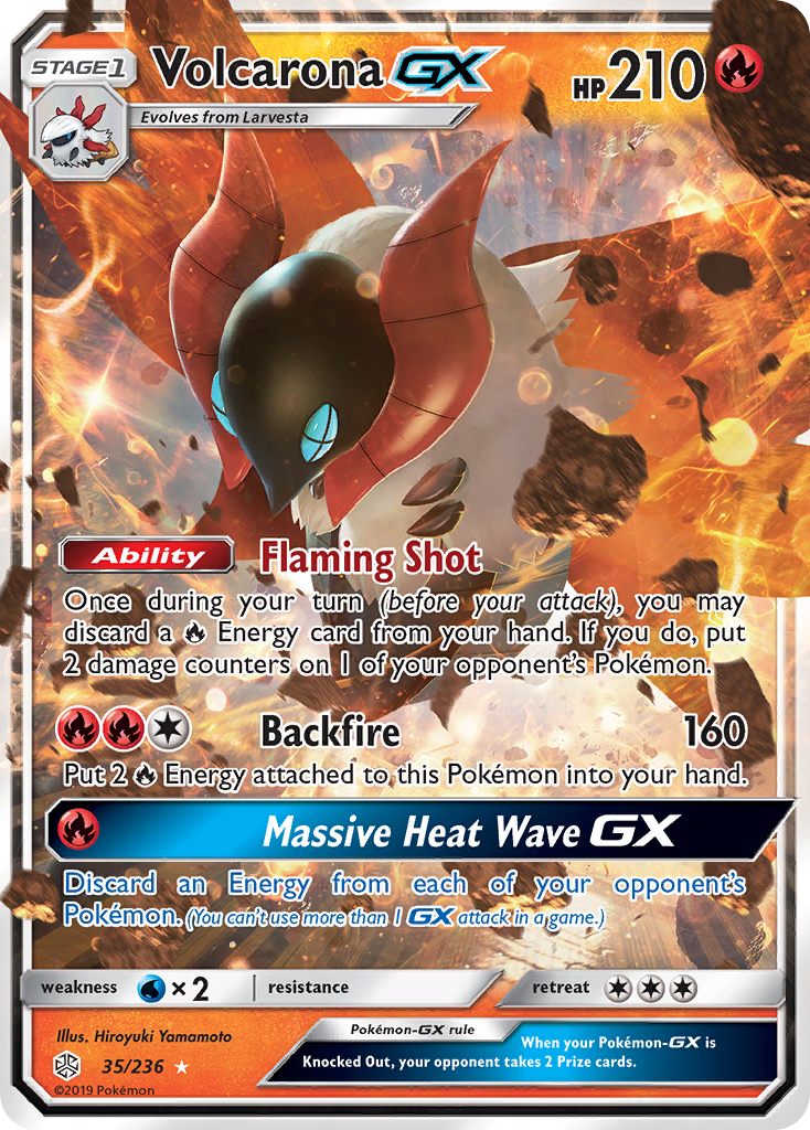 Volcarona-GX – Cosmic Eclipse