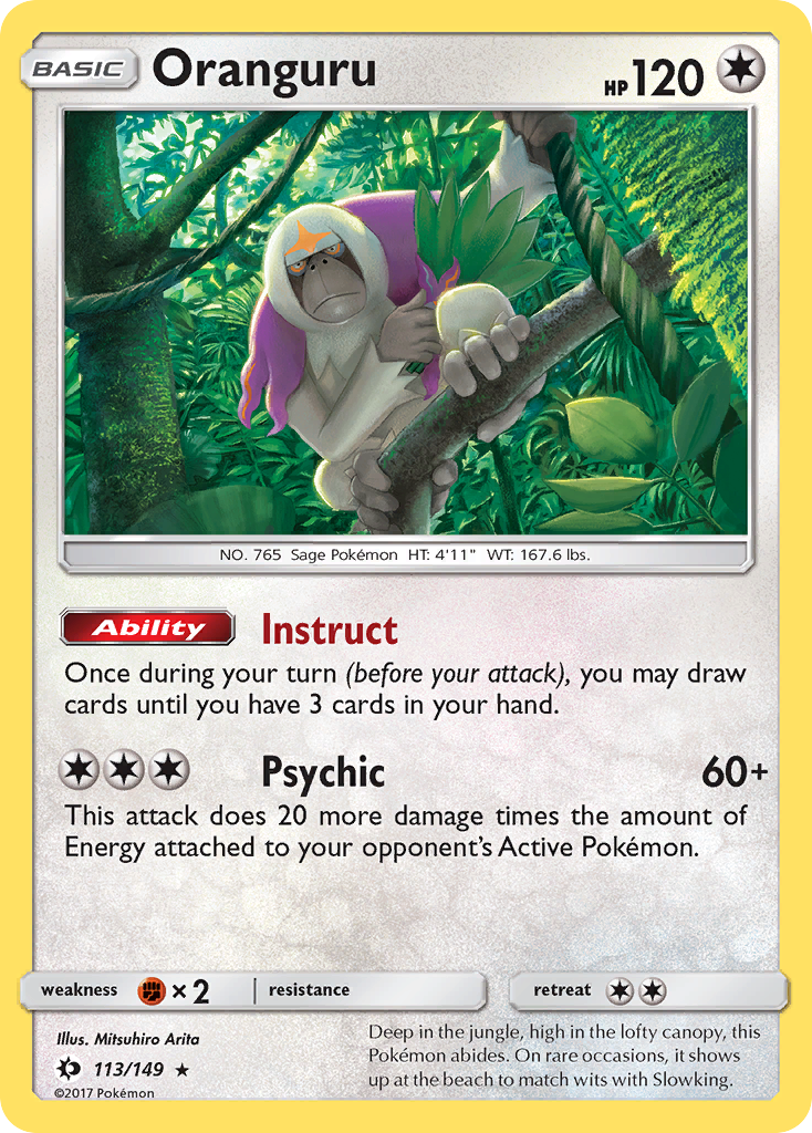Oranguru – Sun & Moon