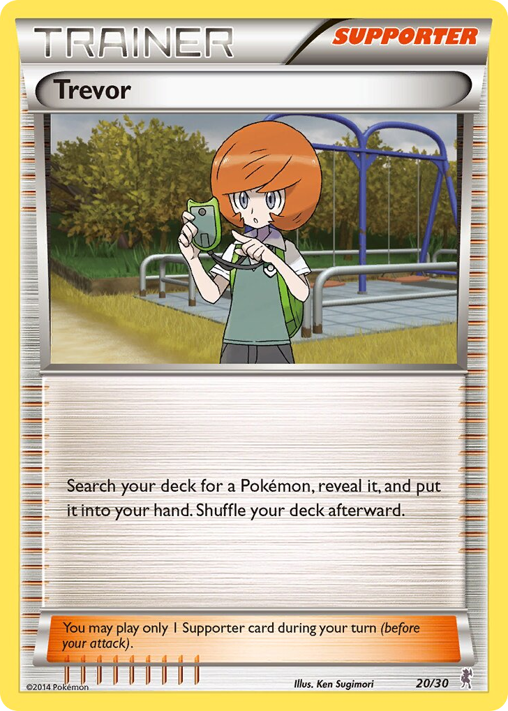 Trevor – XY Trainer Kit Bisharp