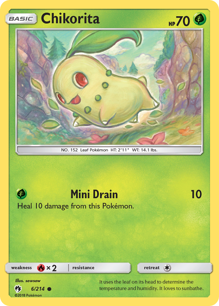 Chikorita – Lost Thunder