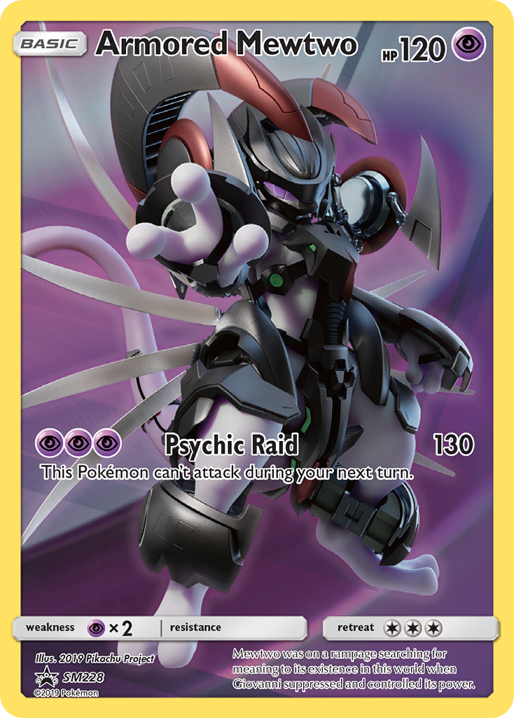 Armored Mewtwo – SM Black Star Promos