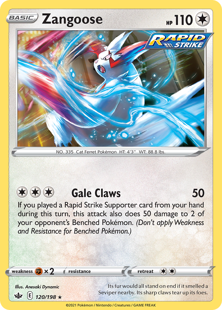 Zangoose – Chilling Reign