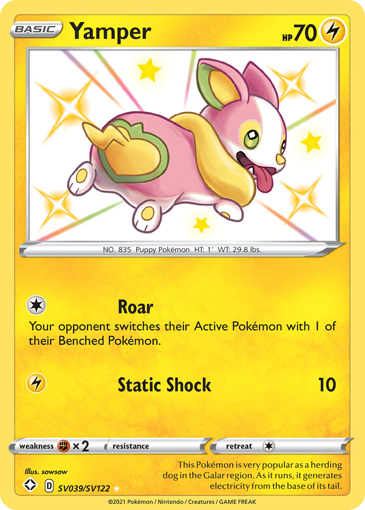 Yamper – Shining Fates Shiny Vault
