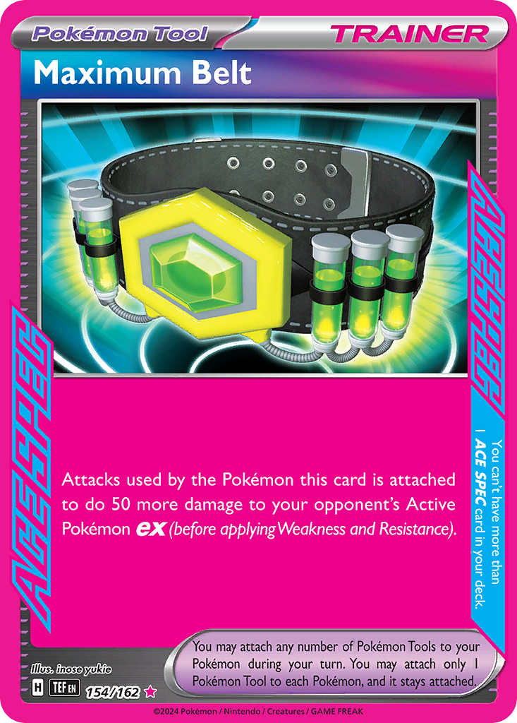 Maximum Belt – Temporal Forces