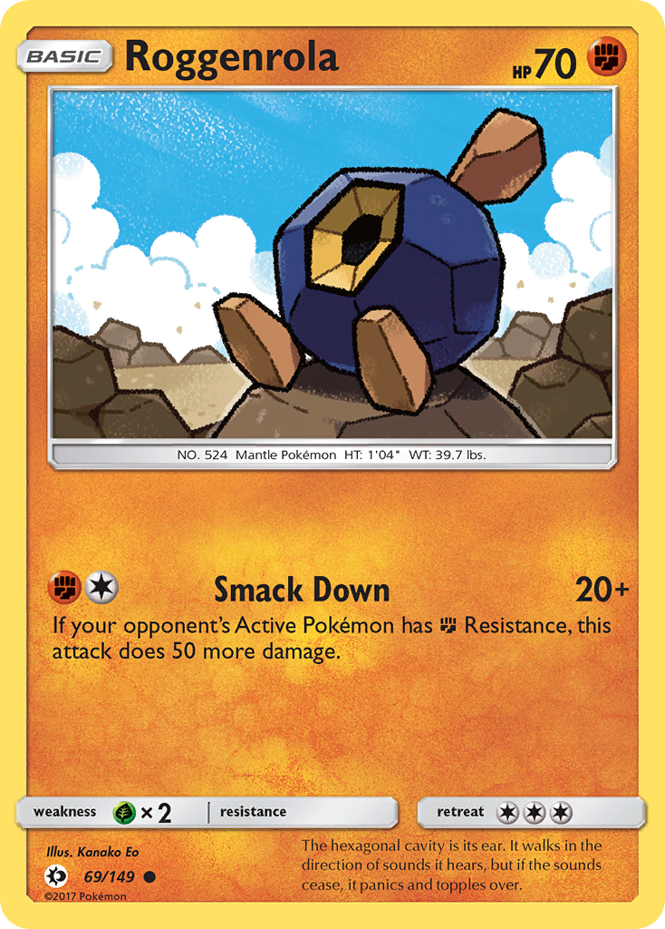 Roggenrola – Sun & Moon