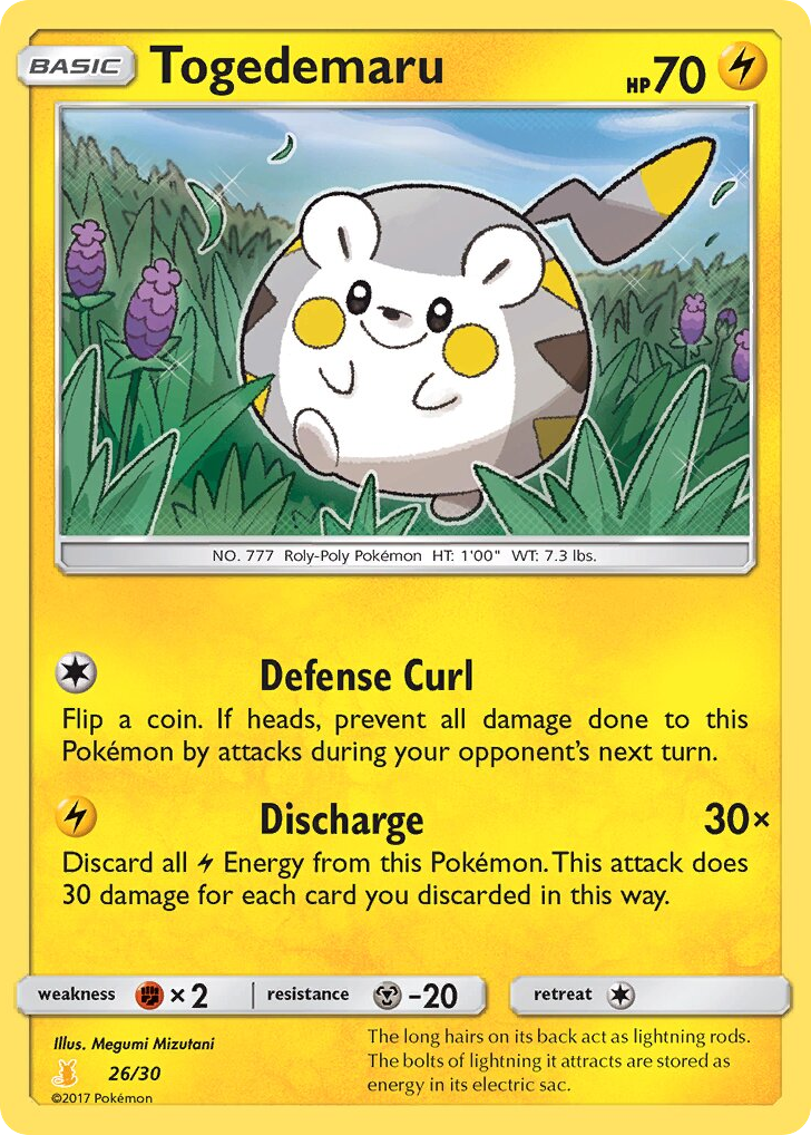Togedemaru – SM Trainer Kit Alolan Raichu