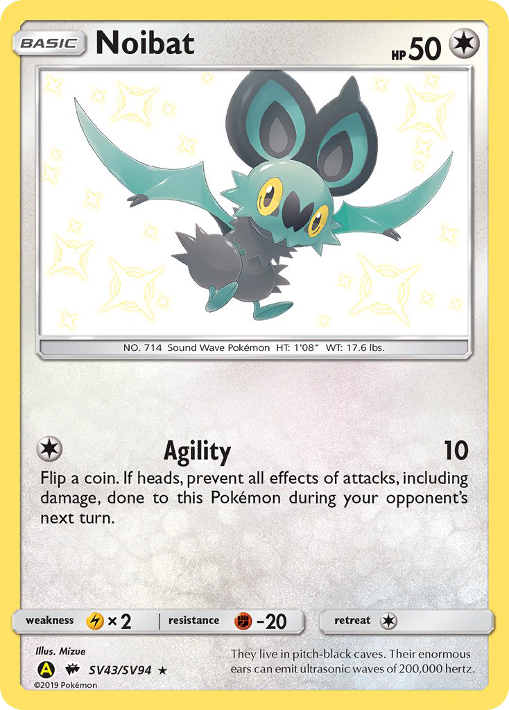 Noibat – Hidden Fates Shiny Vault