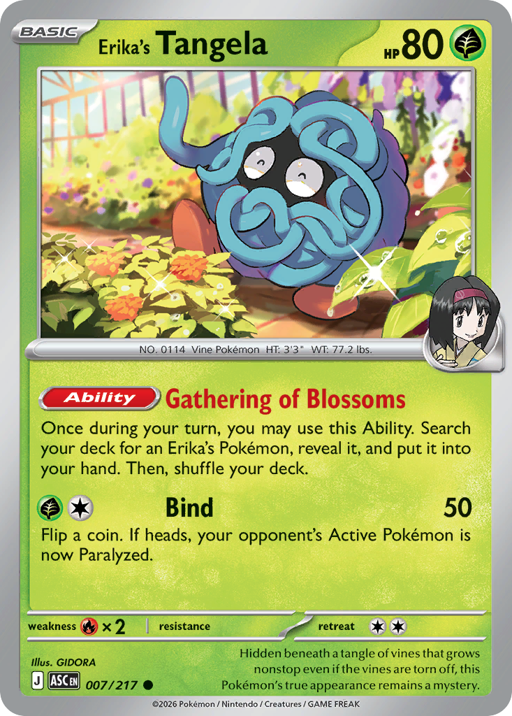 Erika's Tangela – Ascended Heroes