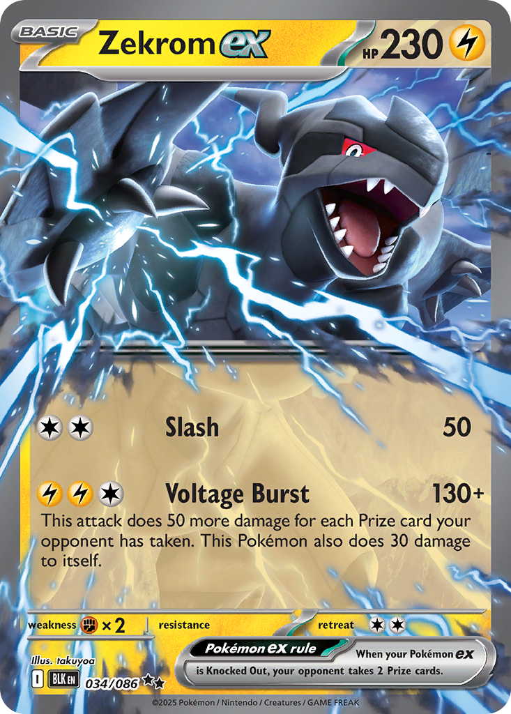 Zekrom ex – Black Bolt