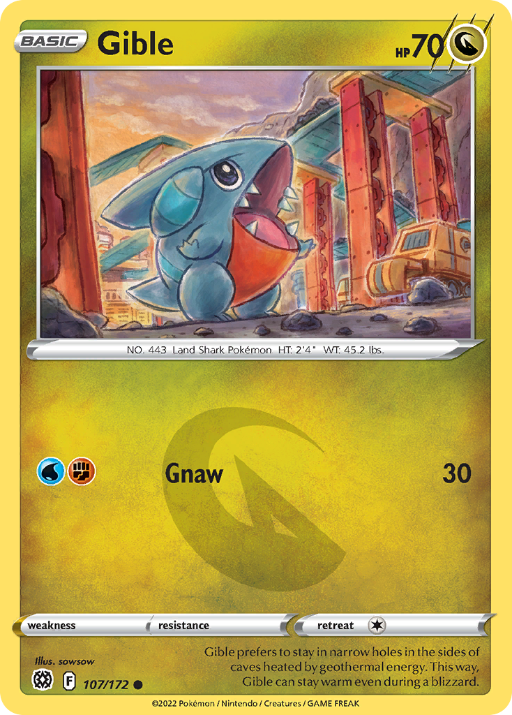 Gible – Brilliant Stars