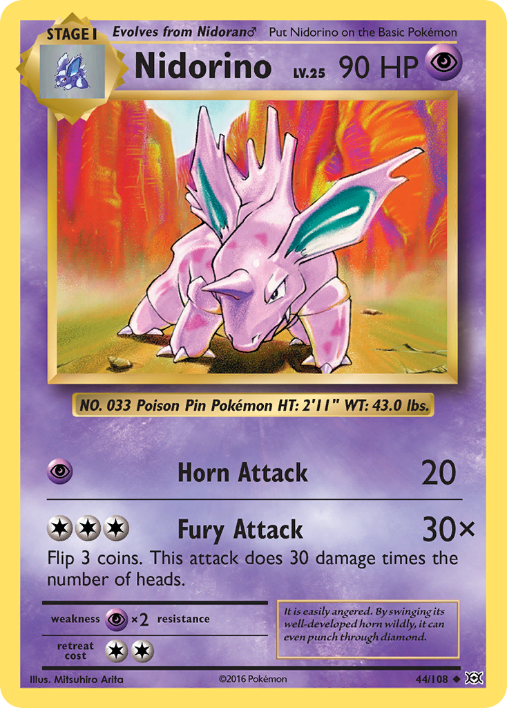 Nidorino – Evolutions