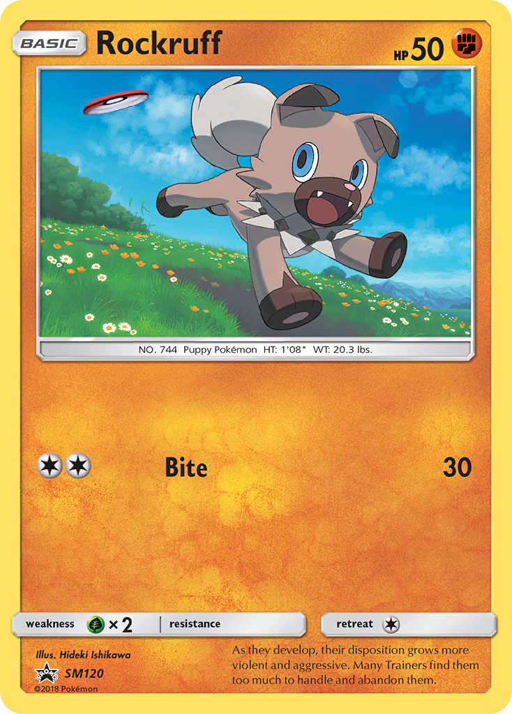 Rockruff – SM Black Star Promos