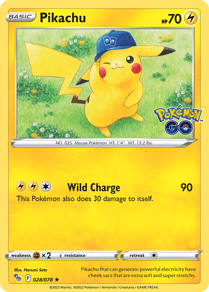 Pikachu – Pokémon GO