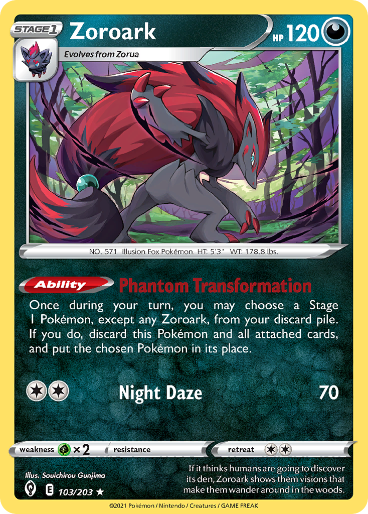 Zoroark – Evolving Skies