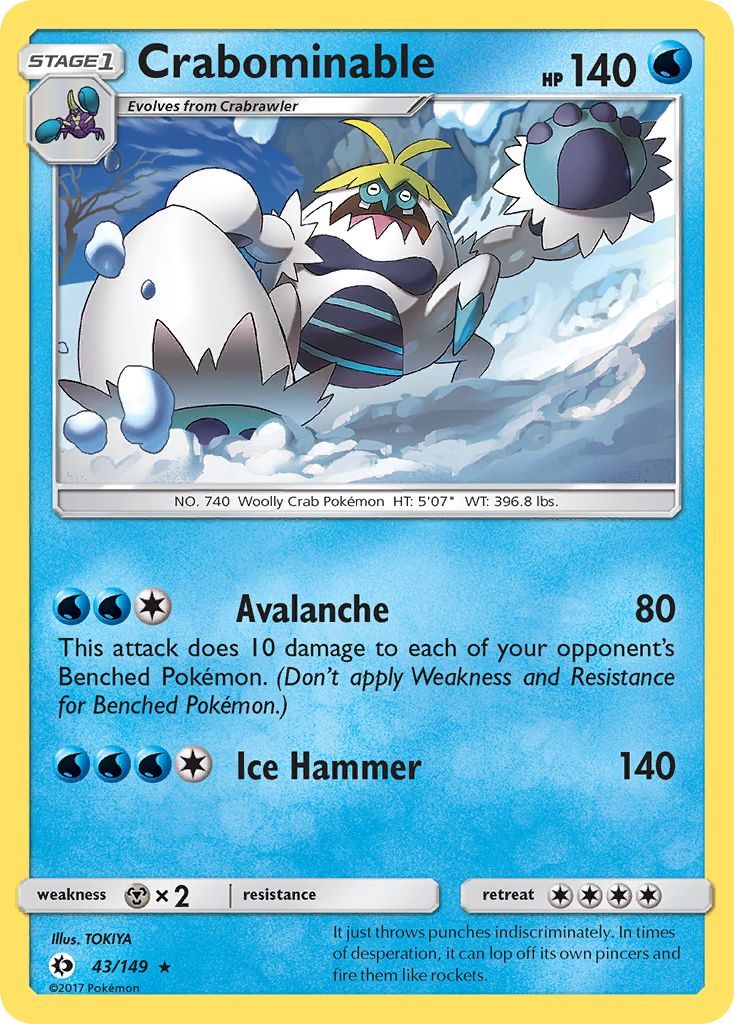 Crabominable – Sun & Moon
