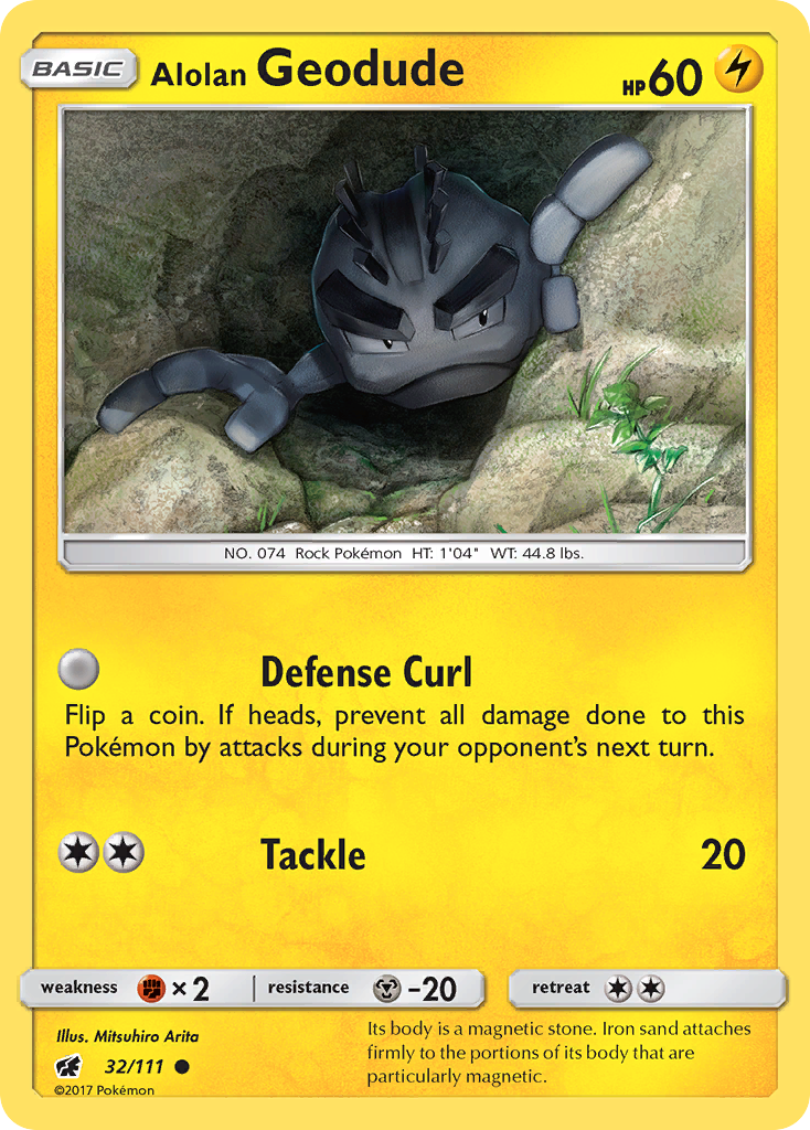 Alolan Geodude – Crimson Invasion