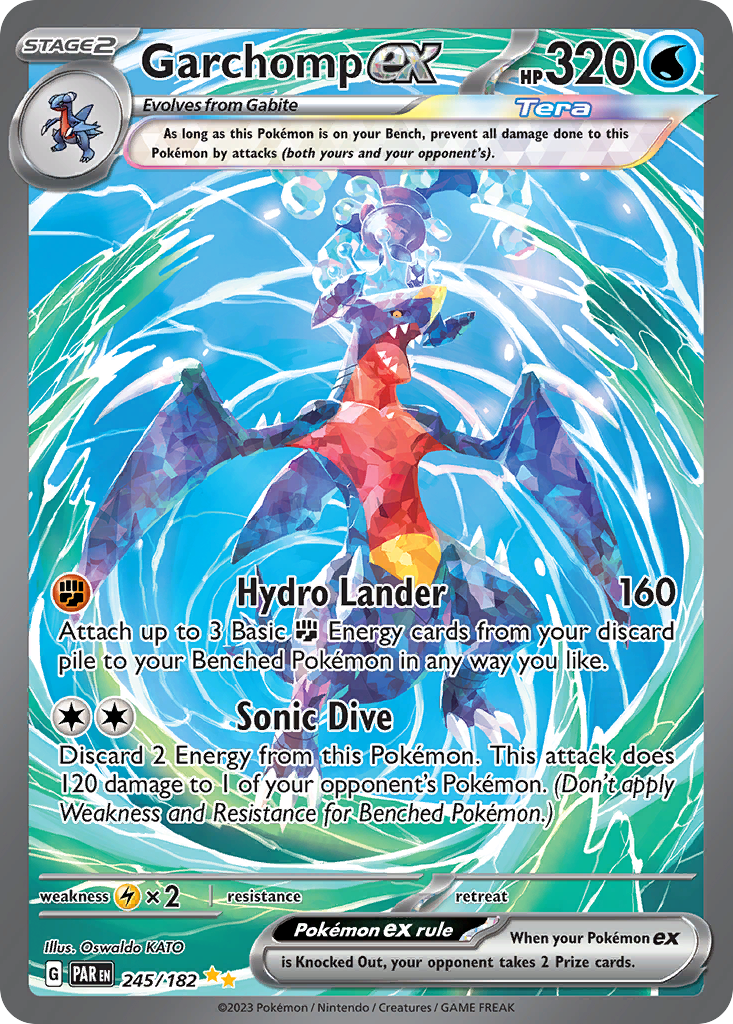 Garchomp ex – Paradox Rift