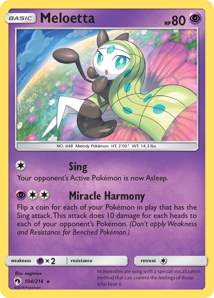 Meloetta – Lost Thunder