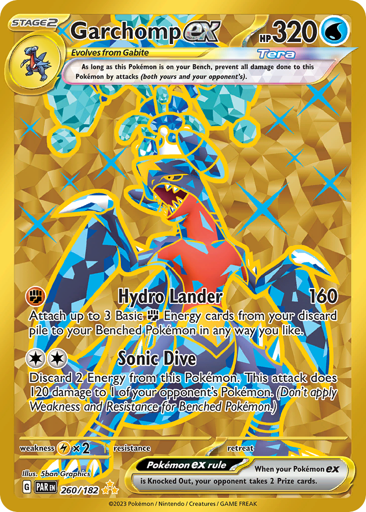 Garchomp ex – Paradox Rift