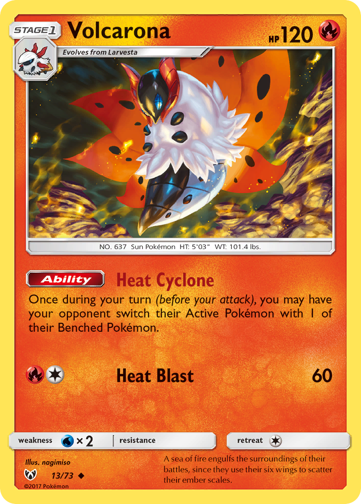 Volcarona – Shining Legends