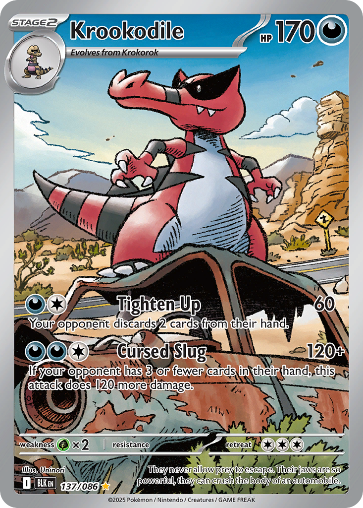Krookodile – Black Bolt