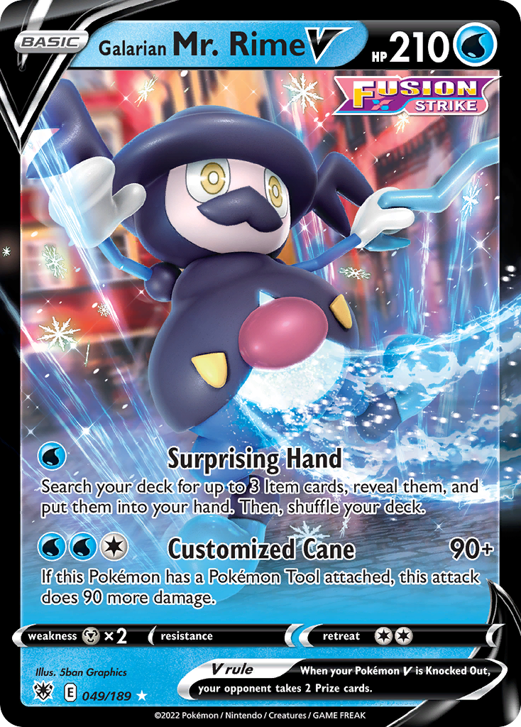 Galarian Mr. Rime V – Astral Radiance