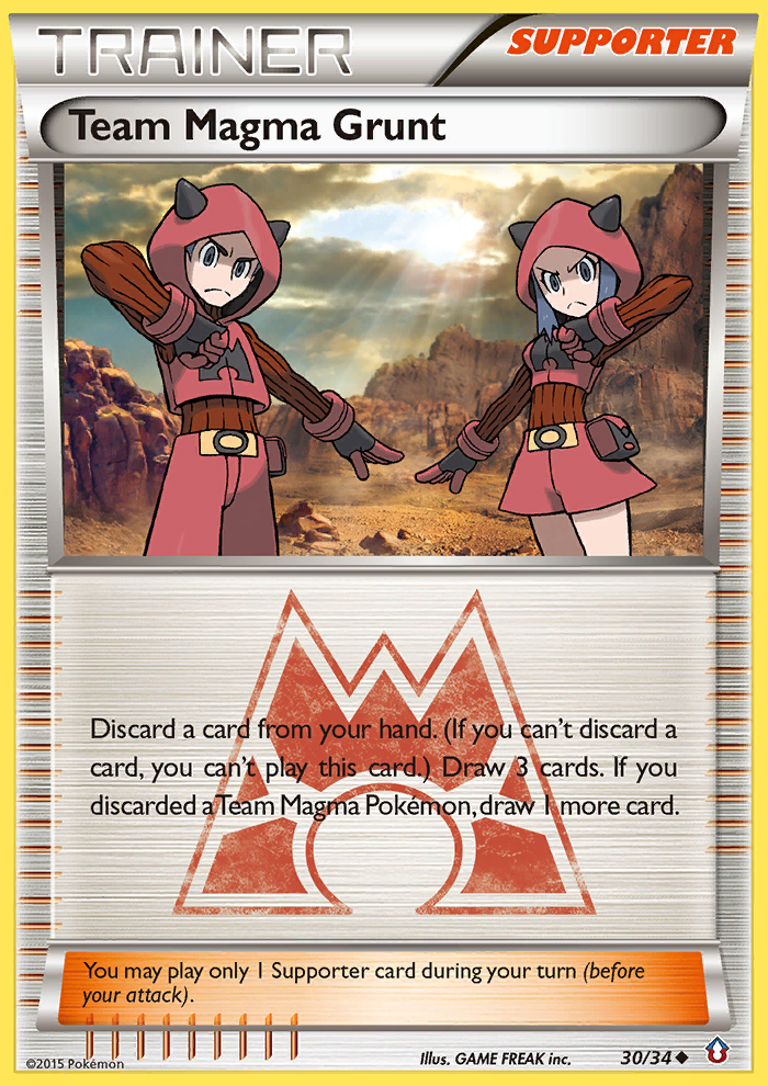 Team Magma Grunt – Double Crisis