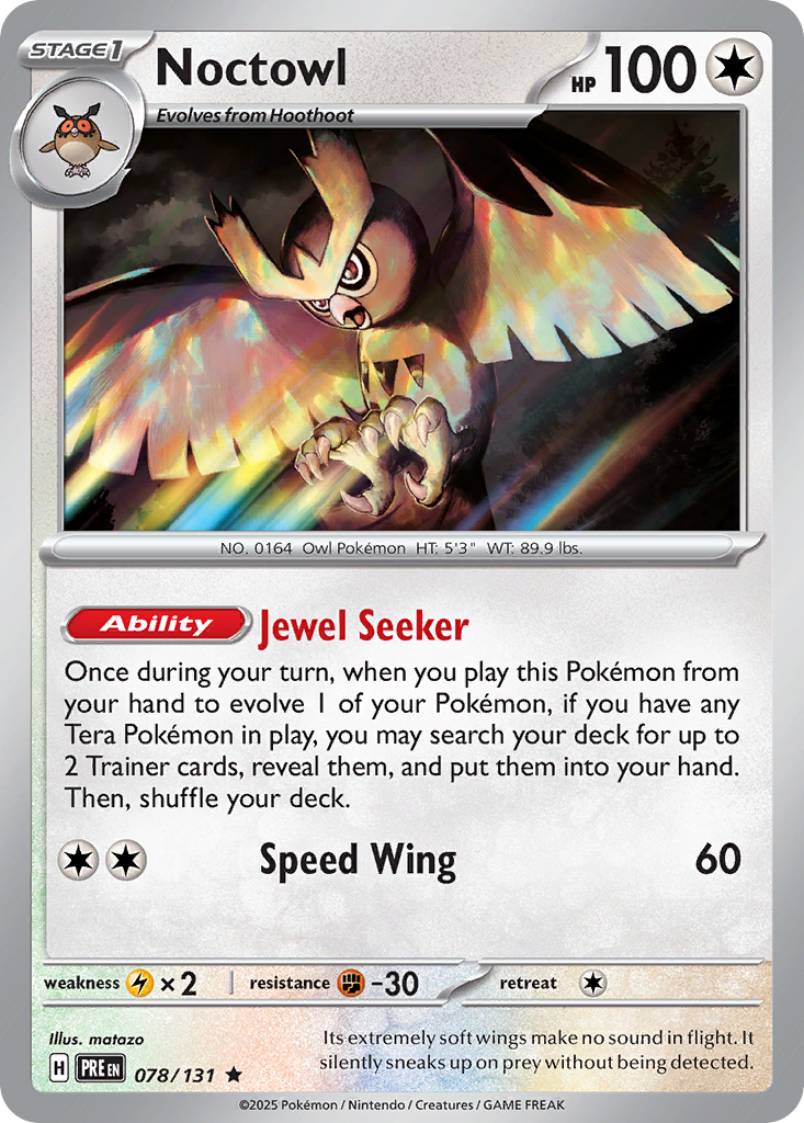 Noctowl – Prismatic Evolutions