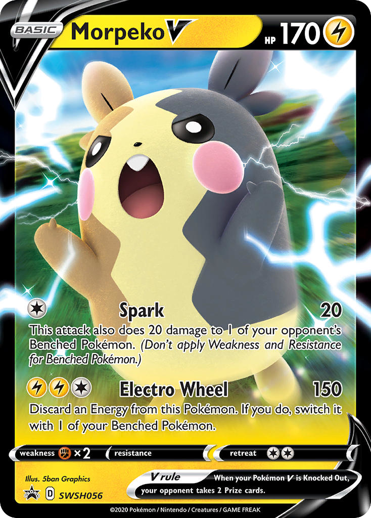 Morpeko V – SWSH Black Star Promos