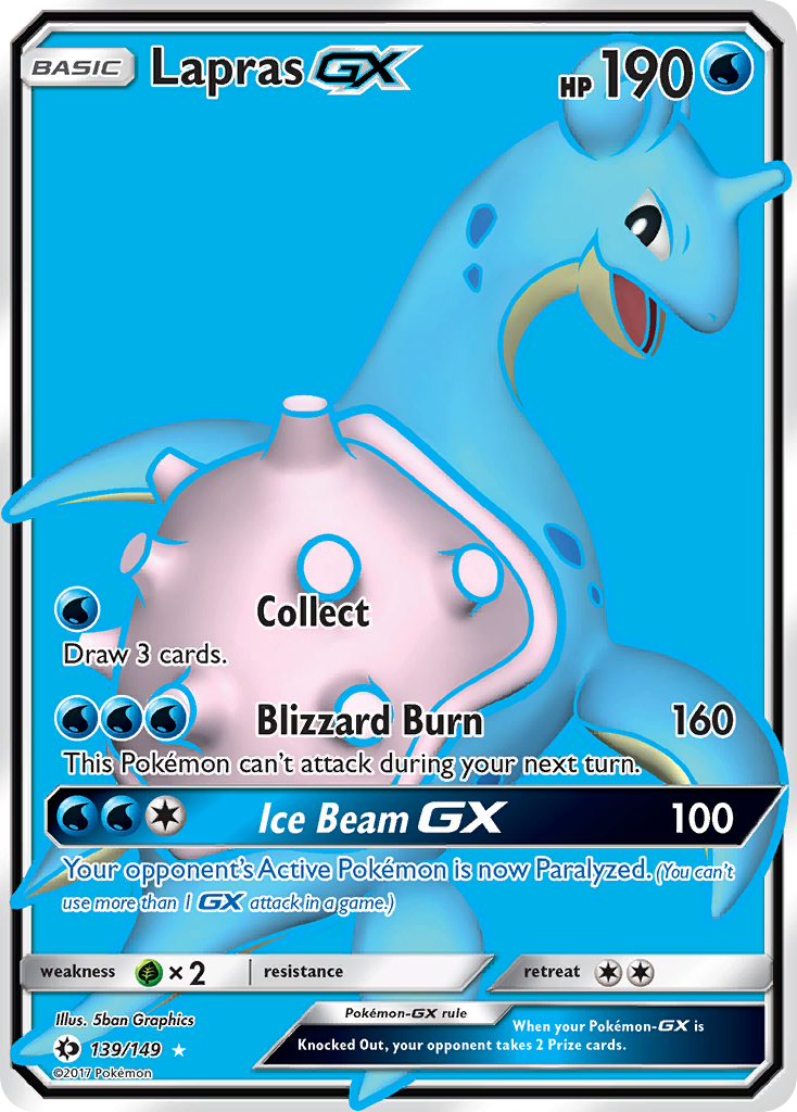 Lapras-GX – Sun & Moon