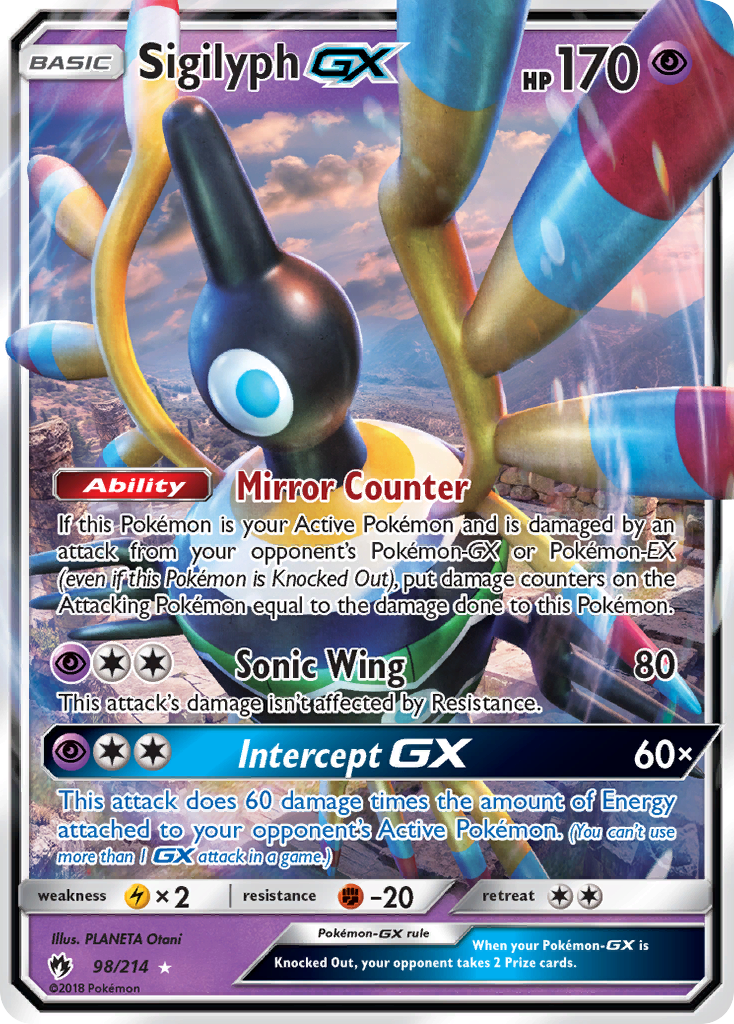 Sigilyph-GX – Lost Thunder