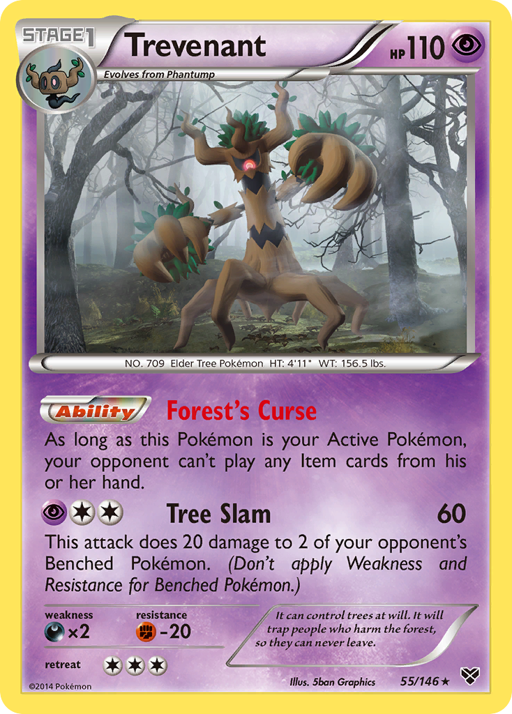 Trevenant – XY