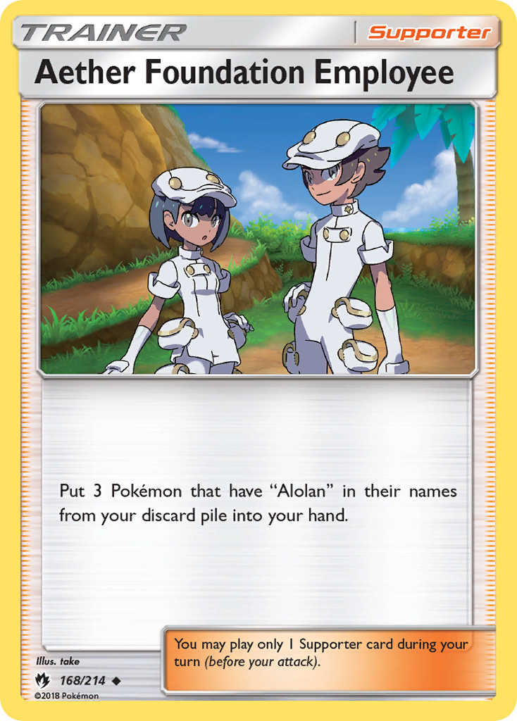 Aether Foundation Employee – Lost Thunder
