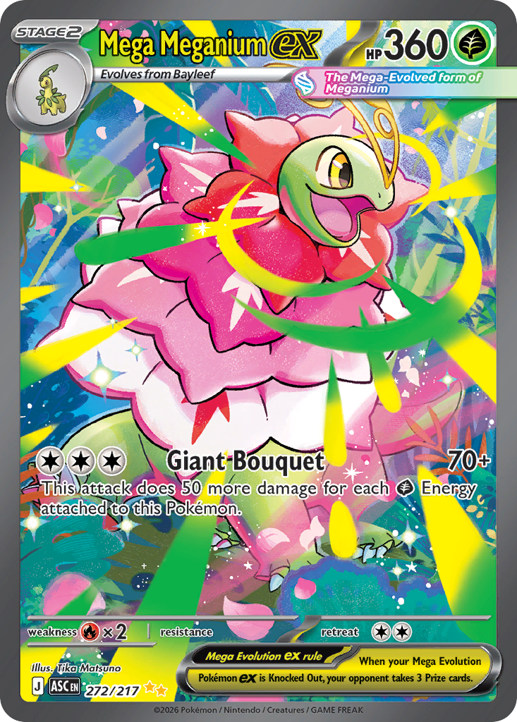 Mega Meganium ex – Ascended Heroes
