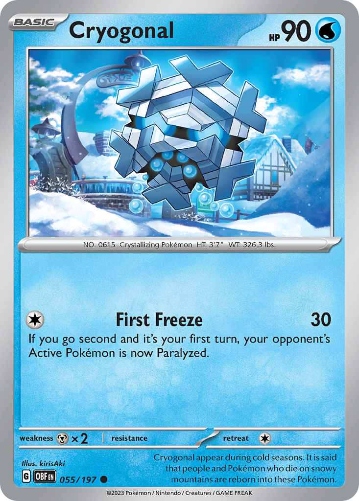 Cryogonal – Obsidian Flames