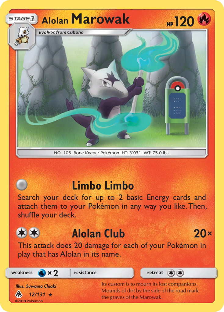 Alolan Marowak – Forbidden Light