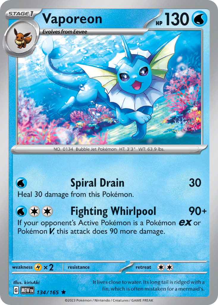 Vaporeon – 151