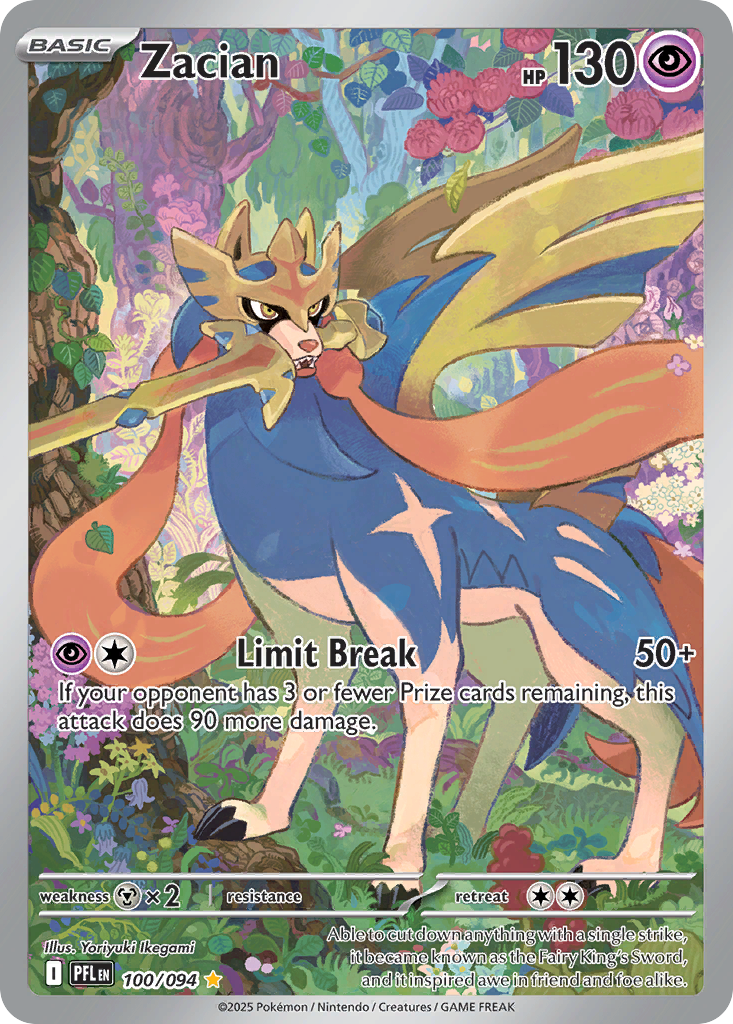 Zacian – Phantasmal Flames