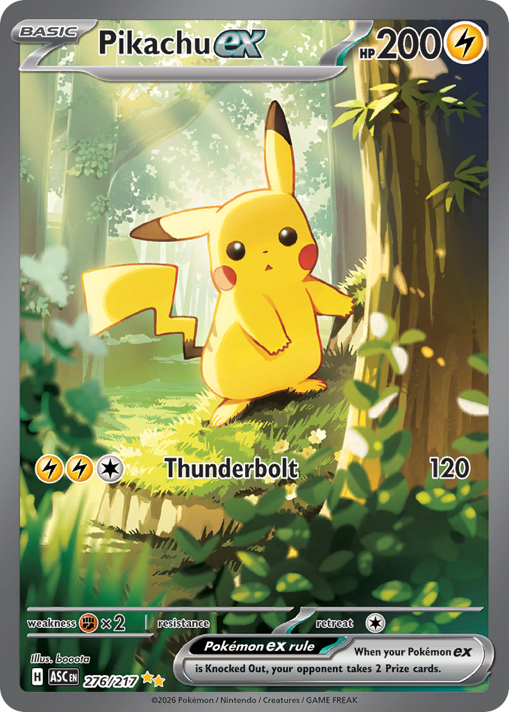 Pikachu ex – Ascended Heroes