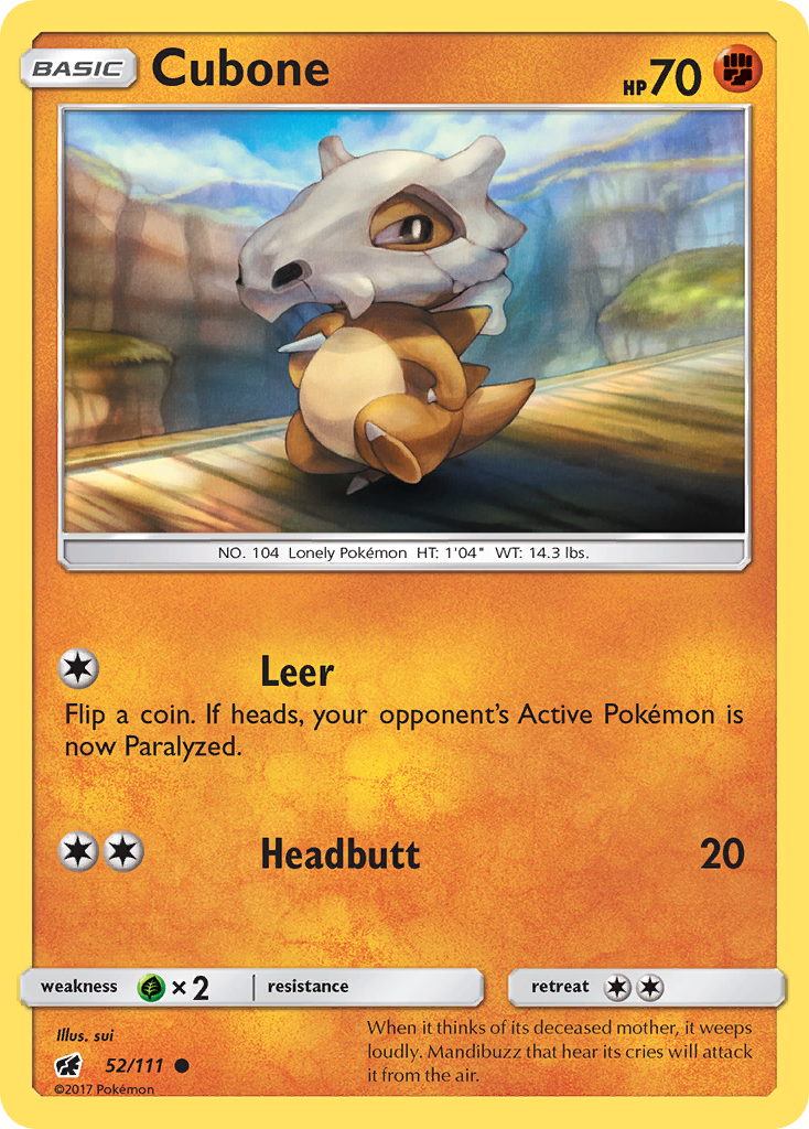 Cubone – Crimson Invasion