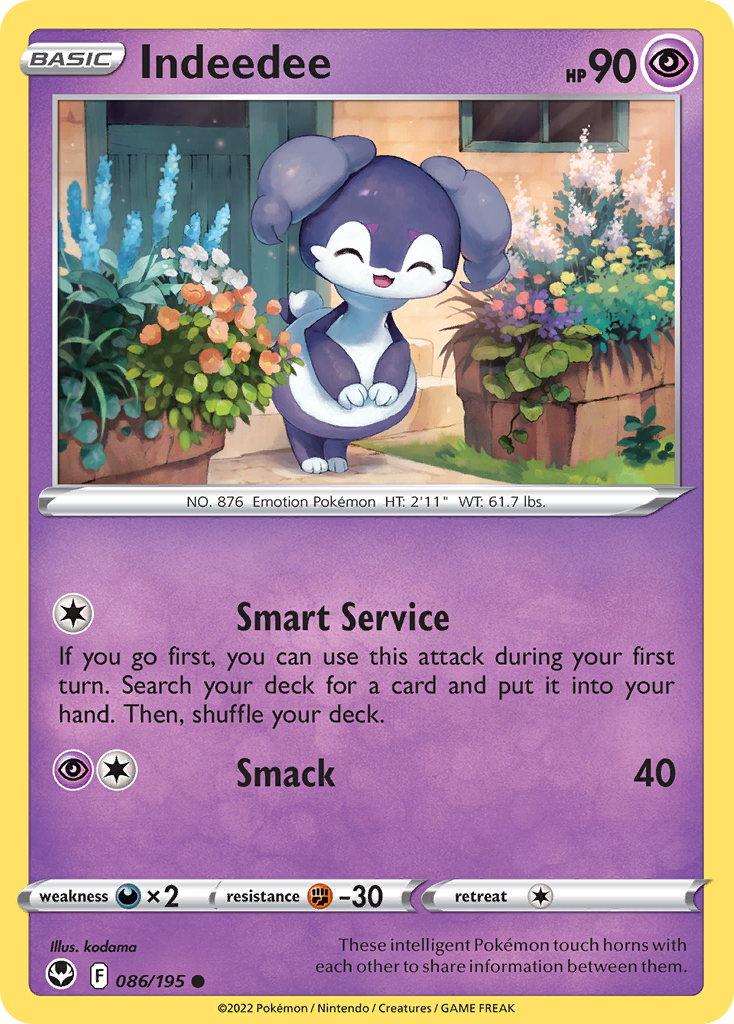 Indeedee – Silver Tempest