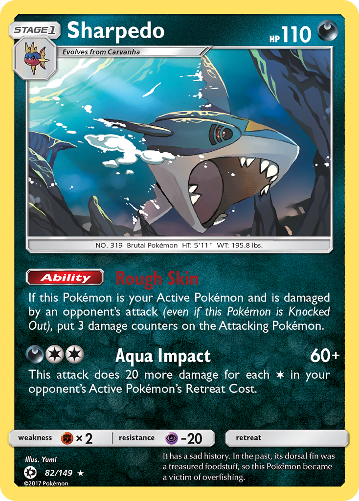 Sharpedo – Sun & Moon