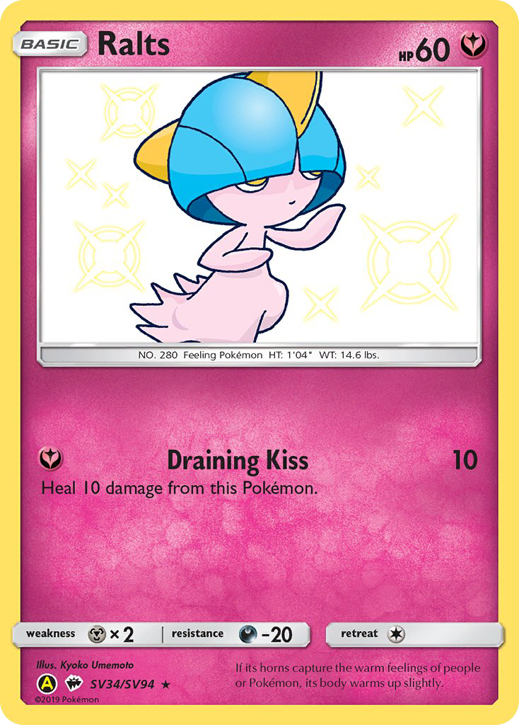 Ralts – Hidden Fates Shiny Vault