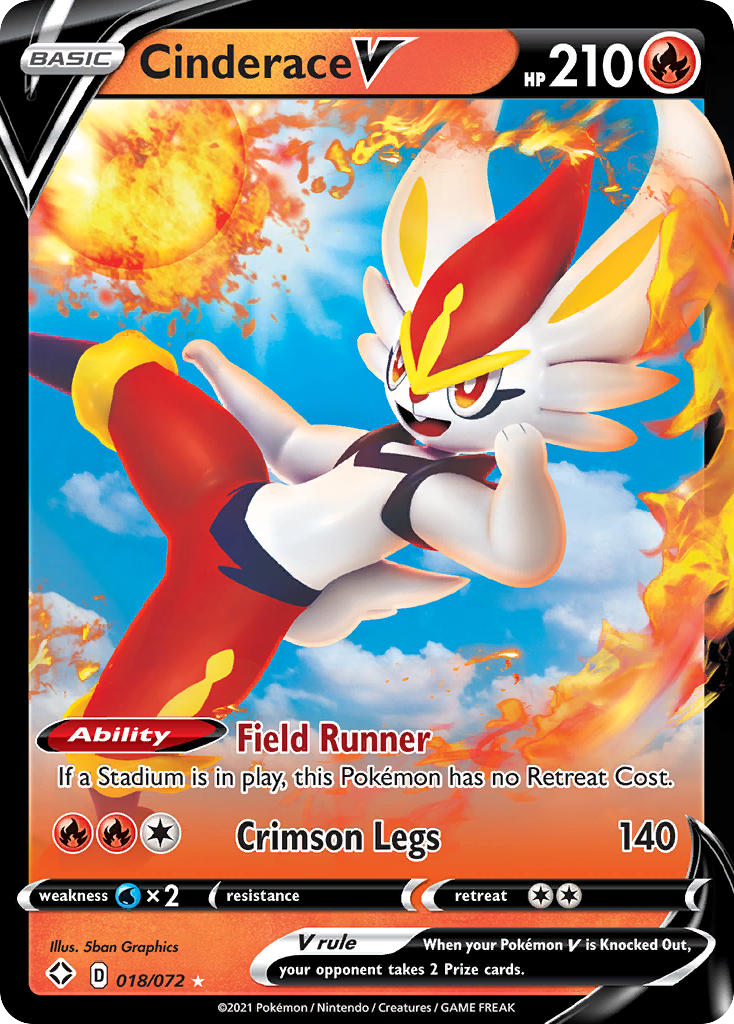 Cinderace V – Shining Fates