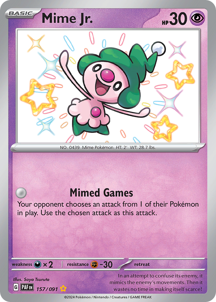 Mime Jr. – Paldean Fates