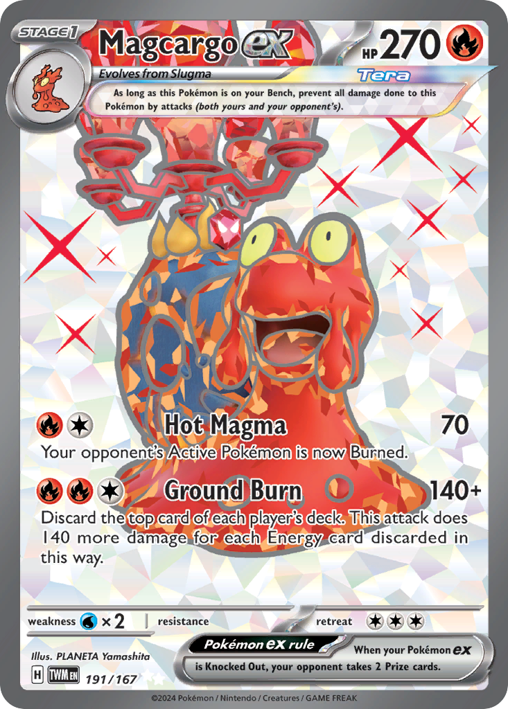 Magcargo ex – Twilight Masquerade