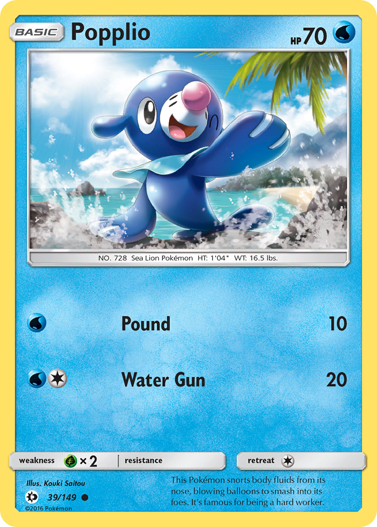 Popplio – Sun & Moon